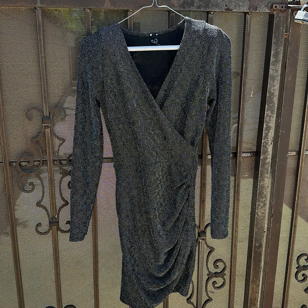 Black sparkle dress